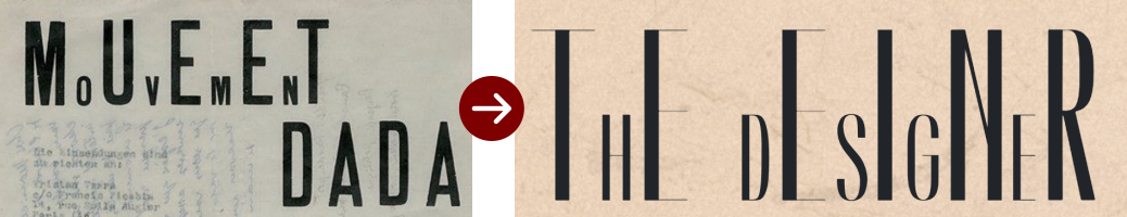Dadaglobe solicitation form letter compared to the screenshot about the designer's section