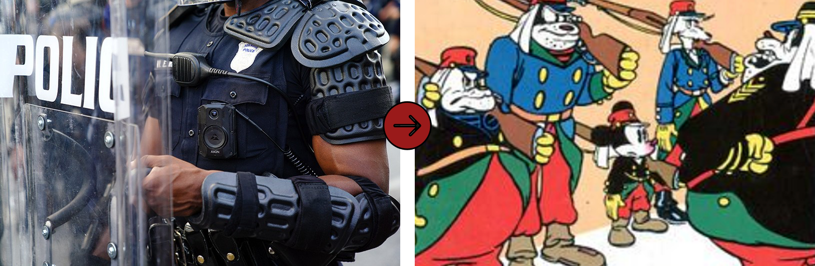 comparison between the fonts used in Topolino magazine and in the issue section of the website